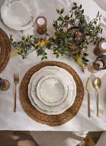 Dinner Set (24 Pieces) Windsor Garden Green
Dark Pink
White