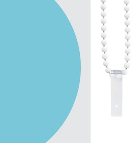 vidaXL Κουρτίνα Μπάνιου Ρολό Σχέδιο Κύκλοι 160 x 240 εκ.