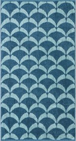 Πετσέτες Προσώπου (Σετ 2τμχ) Kentia Versus Sheru 01 Blue 550gsm