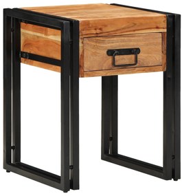 vidaXL Τραπέζι Ξύλινο 40x40x50 εκ. Μασίφ Ακακία