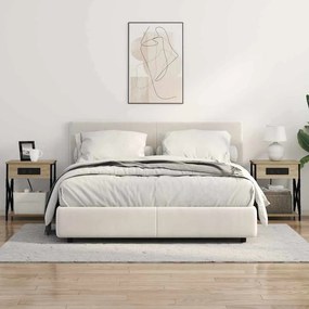vidaXL Κομοδίνο Sonoma Δρυς 41 x 31 x 51 εκ. Επεξεργασμένο ξύλο