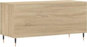 vidaXL Έπιπλο Δίσκων Sonoma Δρυς 100x38x48 εκ. από Επεξεργασμένο Ξύλο