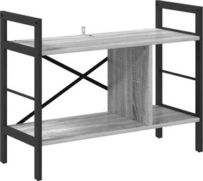 vidaXL Ράφι Βιβλίων 3 επιπέδων 75 x 30 x 58,5 εκ. Επεξεργασμένο Ξύλο