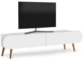 Έπιπλο τηλεόρασης Lotus Megapap από μελαμίνη λευκό 120x30x40εκ. GP022-0017,1-GP022-0017,1-Λευκό GP022-0017,1