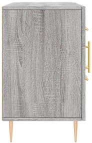 vidaXL Μπουφές Γκρι Sonoma 100 x 36 x 60 εκ. από Επεξεργασμένο Ξύλο