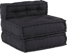 vidaXL Μονάδα Μοντέρνου Καναπέ 3 pcs Ανθρακί Ύφασμα