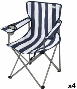 πτυσσόμενη καρέκλα Aktive Ναύτης 45 x 82 x 47 cm (4 Μονάδες)