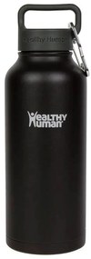 Μπουκάλι Θερμός Stein Healthy Human με χωρητικότητα 950ml και διατήρηση θερμοκρασίας 12h ζεστό / 24h κρύο - Pure Black