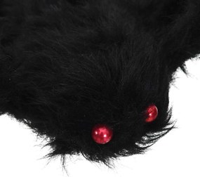 vidaXL Διακόσμηση Halloween Αράχνη 6 pcs Μαύρο 75 cm