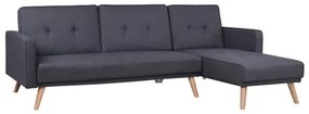 Καναπές Κρεβάτι Γωνία Αναστρέψιμη Talia HM3153 Grey 269X152X87Y εκ. Ύφασμα