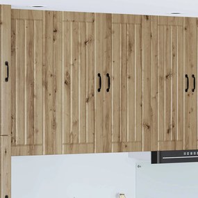 vidaXL Ντουλάπα Τοίχου LUCCA Artisan Δρυς 80 x 31 x 100 εκ.