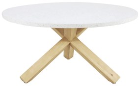 TERRAZZO ΤΡΑΠΕΖΙ TERRAZZO 150x150x76.3cm