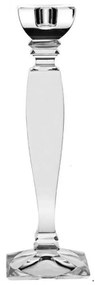 Κηροπήγιο Roxana 305 CBH06100504 30,5cm Από Κρύσταλλο Βοημίας Clear Crystal