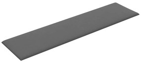 vidaXL Πάνελ Τοίχου 12 τεμ. Ανοιχτό Γκρι 60x15 εκ. 1,08 μ² Υφασμάτινα