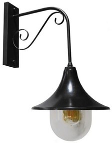 Φωτιστικό Τοίχου-Απλίκα Anniel Black 01123 Black GloboStar Metal
