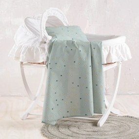 Σεντόνι Βρεφικό Blaze Green Ρυθμός Crib 80x110cm 100% Cotton
