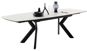 Bali Καρεκλα Relax Μαύρη + Υποπόδιο 83x86x102 cm