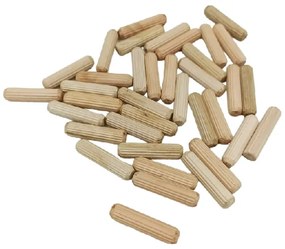 Ξύλινες καβίλιες Φ8mm 20τμχ - Wooden frame pegs Φ8mm 20pcs