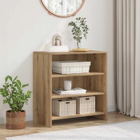 vidaXL Πλαϊνό γραφείο Καφέ 70 x 41 x 75 εκ. Επεξεργασμένο ξύλο
