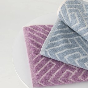 Πετσέτες Μπάνιου (Σετ 3τμχ) Palamaiki Ranon 550gsm Purple