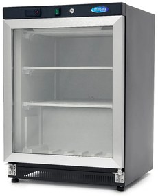 Freezer - 200L - Black - with Glass Door