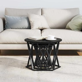vidaXL Κομοδίνο Μονάδας 3 τμχ. Μαύρη Οξυά 53 x 53 x 40 cm