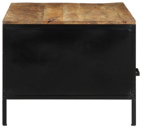 vidaXL Τραπεζάκι Καφέ 90x50x40 cm Μασίφ Ξύλο Ρουστίκ Μάνγκο