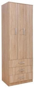 Wardrobe Fortuna F75 2-Door Δρύς