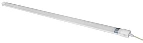 Adeleq Φωτιστικό Led Αλουμινίου 120cm 36W Λευκό Με Λευκή Βάση 3000K 3-1203600