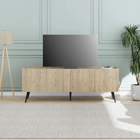 ΕΠΙΠΛΟ ΤΗΛΕΟΡΑΣΗΣ LUNA MEGAPAP ΧΡΩΜΑ FLORIDA OAK 180X41X62ΕΚ.