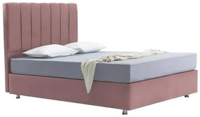 Bed Elina with Storage space Pink 90*200 cm