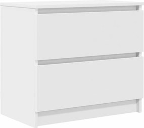 ντουλάπι τηλεόρασης vidaXL Λευκό 60x35x54 cm Κατασκευασμένο ξύλο