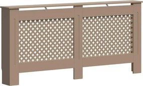 vidaXL Κάλυμμα Καλοριφέρ 172 x 19 x 81,5 εκ. από MDF