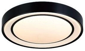 Πλαφονιέρα Φωτιστικό Οροφής LED 36W 3000Κ από ακρυλικό 42179-A Inlight-42179-A-Μαύρο 42179-A