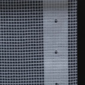 vidaXL Μουσαμάς με Ύφανση Leno Λευκός 4 x 2 μ. 260 γρ./μ²