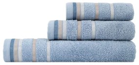 Πετσέτες Embrace (Σετ 3τμχ) Blue Nima Σετ Πετσέτες 70x140cm 100% Cotton