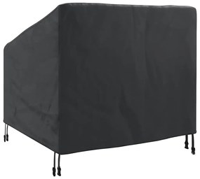 vidaXL Κάλυμμα Κήπου για Καρέκλα Μαύρο 90 x 90 x 50 / 75 cm Ύφασμα 420D