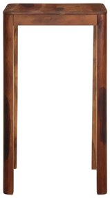 vidaXL Τραπεζάκι Μπαρ 60x60x107 cm Ακακία από Μασίφ Ξύλο