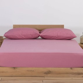 Σεντόνι Μακό Μονό Με Λάστιχο (100x200+30) Nef-Nef Homeware Jersey Σάπιο Μήλο