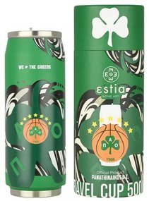 Estia Θερμός – Ποτήρι Για Καφέ Travel Cup Panathinaikos BC Edition 500ml We The Greens 00-27124