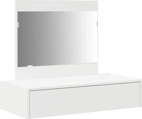 vidaXL Τραπέζι περιποίησης Λευκό 83 x 40 x 70 εκ Επεξεργασμένο ξύλο