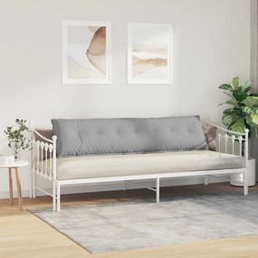 VidaXL Μαξιλάρι Πλάτης Σκίουρος Γκρί 200 x 50 x 19 cm ύφασμα