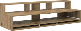 vidaXL Γραφείο Στούντιο Artisan Δρυς 130 x 42,5 x 36 εκ