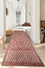 Χαλί Chart 286CHL6627 Tile-Red Conceptum Hypnose 100X300cm