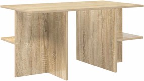 vidaXL Τραπεζάκι σαλονιού Sonoma Δρυς 87 x 50 x 45 εκ