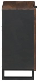 vidaXL Γραφείο Καφέ 40 x 33 x 75 εκ. Μασίφ ξύλο μάνγκο