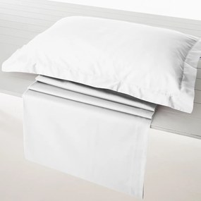Σεντόνι King Size Με Λάστιχο (180x200+40) Vesta Athena Λευκό