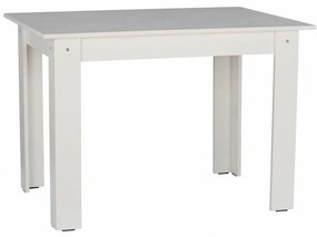 Τραπέζι Κουζίνας HM2428.03 110x80x77cm White Μελαμίνη