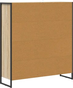 vidaXL Βιβλιοθήκη Σονόμα 99.5 x 30 x 108.5 εκ Επεξεργασμένο ξύλο