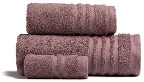 Πετσέτες Μπάνιου (Σετ 3τμχ) Melinen Premio 600gsm Λιλά